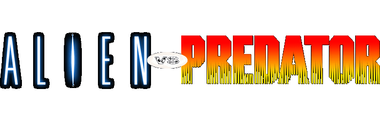 Alien vs Predator logo for Super Nintendo